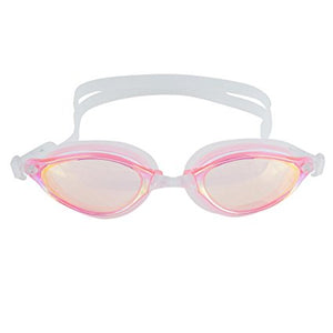 Adult Anti-Fog Swimming Goggles – UV Protection Mirrored Lenses + Free Ear Plugs