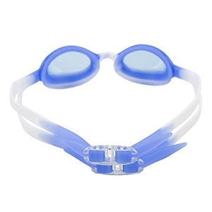 Swimming Goggles for Kids with UV Protection & Anti-Fog Lenses Includes Ear Plugs & Durable Holder - By Splaqua