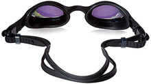 Prescription Swim Goggles with Mirror Lens, Silicone Swimming Gear with Adjustable Fit, Anti-Fog, and UV Protection with Ear Plugs & Hard Case, -1.5 to -10