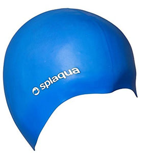 Splaqua Silicon Solid Swim Bathing Cap - Black, Pink, Blue